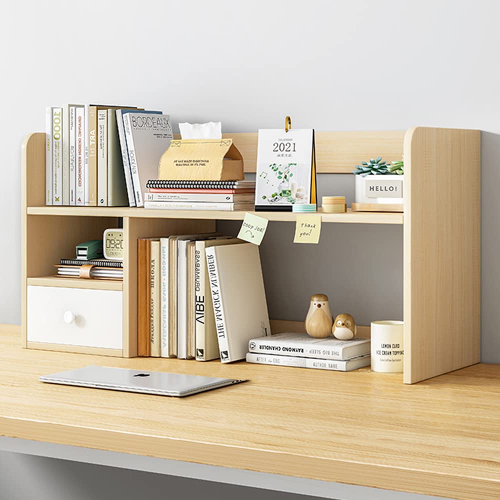 Amazon.co.jp: Kavas 卓上収納ラック 本棚 デスク上収納ラック デスク