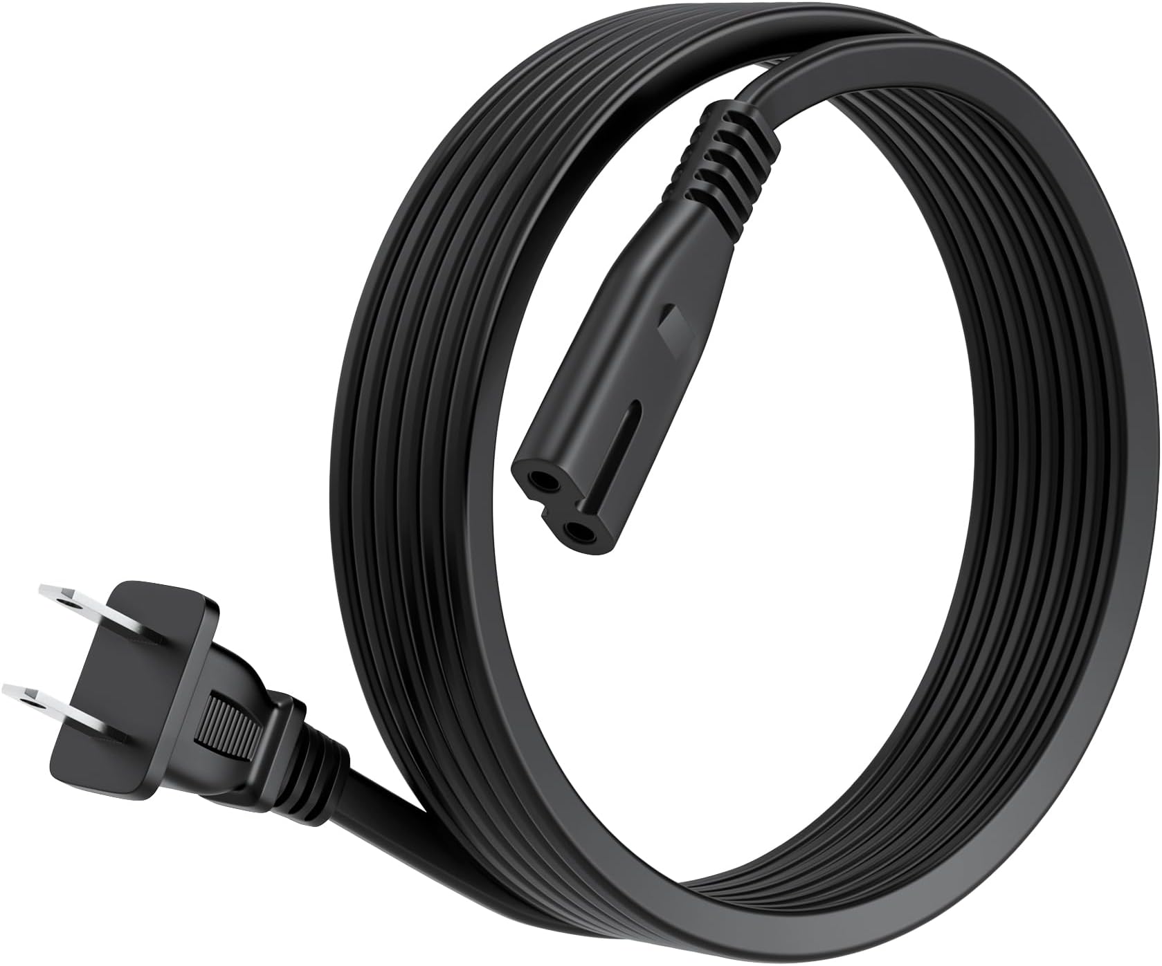 FITE ON 5FT AC Power Cord Cable Compatible with Retekess TR633 TR604 TR618 AM FM Radio, Replacement Speaker AC Power Plug in Wall Radio