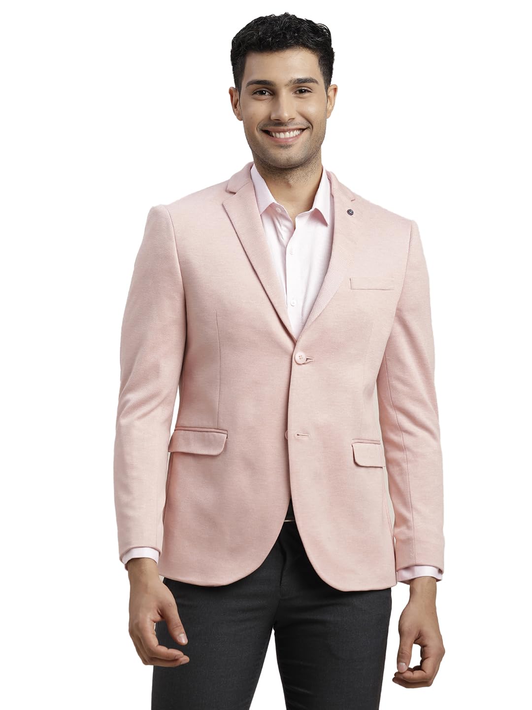 turtle Men's Single Breasted Tailored Blazer-picture-25