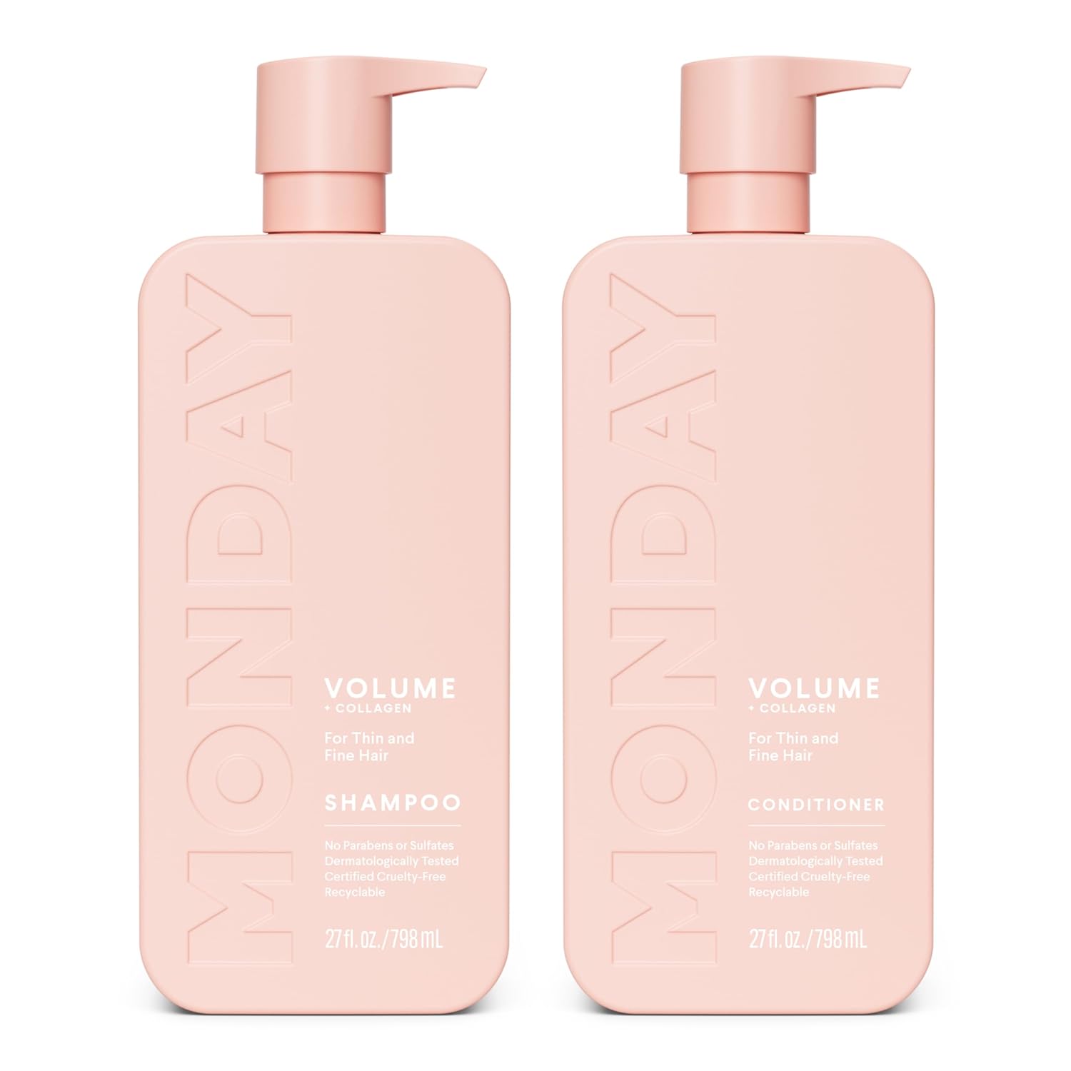 MONDAY HAIRCARE Volume Shampoo + Conditioner Set (2...