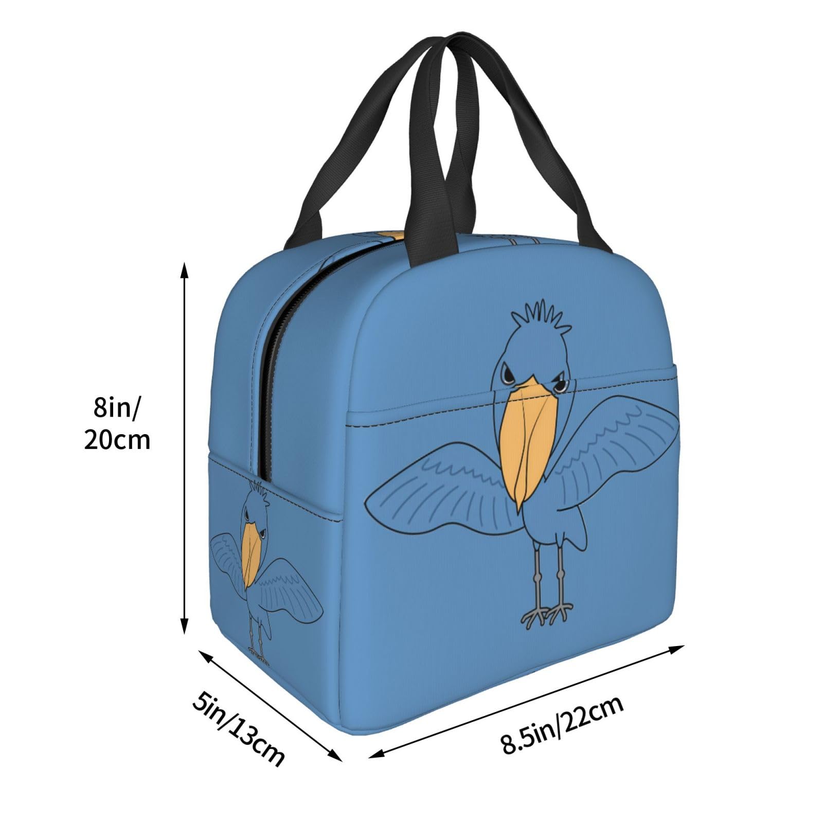 Amazon | お弁当袋 ランチバッグ かわいい ハシビロコウ 鳥類