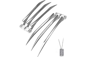 Silver Wolverine Claws Costume for Adults