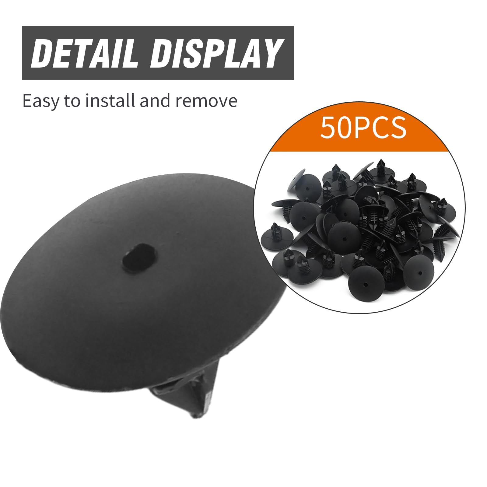 7703077435 50 clip di fissaggio per auto paraspruzzi in plastica rivetto parafango clip di ricambio per Renault Cilo CK2 CK3 Scenic MK1 MK2 Megane Traic