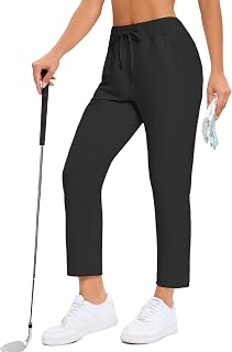 Women's Trousers Stretch Sweatpants Lounge Travel Ankle Athletic Pants Drawstring 7/8 Track Yoga Pants