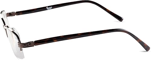 Miniatura 4 de Specs Gafas de lectura de media montura para hombre, paquete de valor, todas las fuerzas de aumento