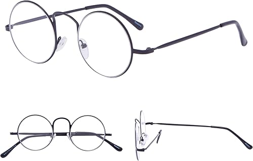 Miniatura 2 de GUD 4 pares de anteojos de lectura redondos para mujeres y hombres