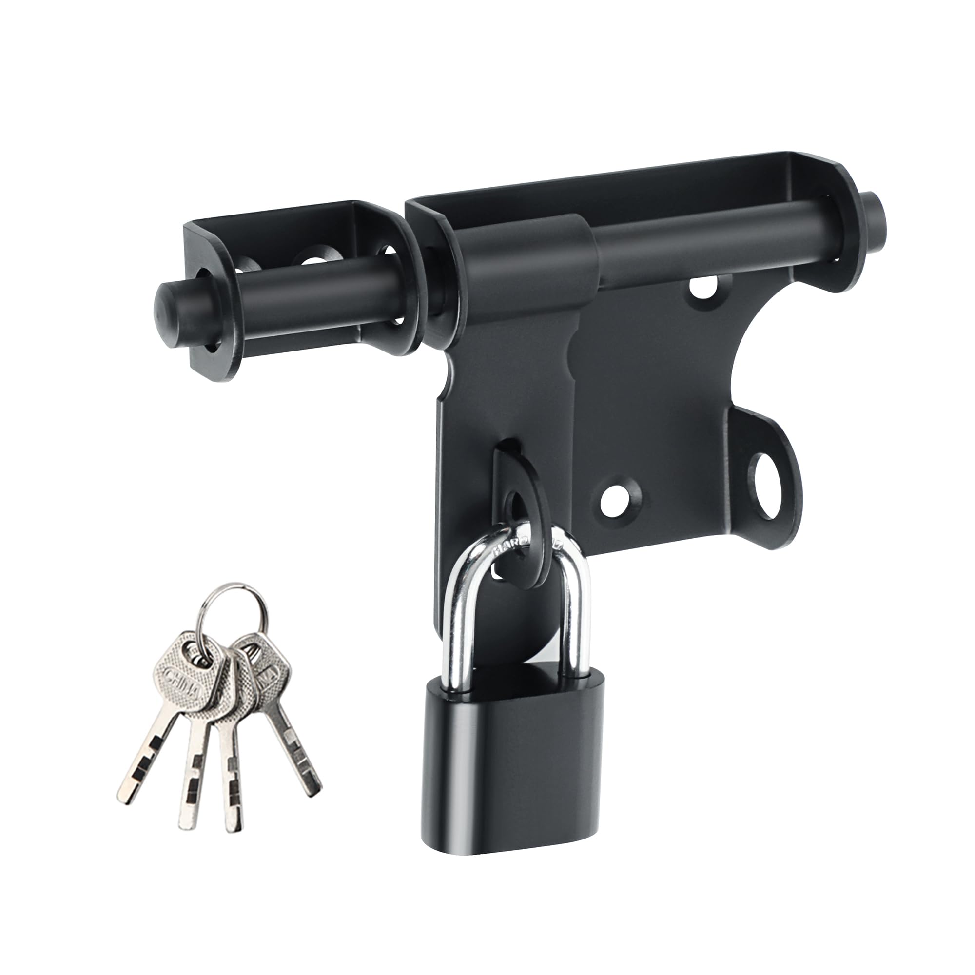 Chiavistello Per Cancello KOTARBAU 275mm - Serratura Bullone Verniciato Polvere Nero, Per Fienili E Capannoni - Foto 7