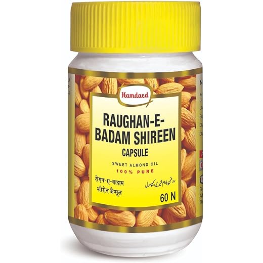 Roghan Badam Capsules - Hair Strength - 60 Capsules