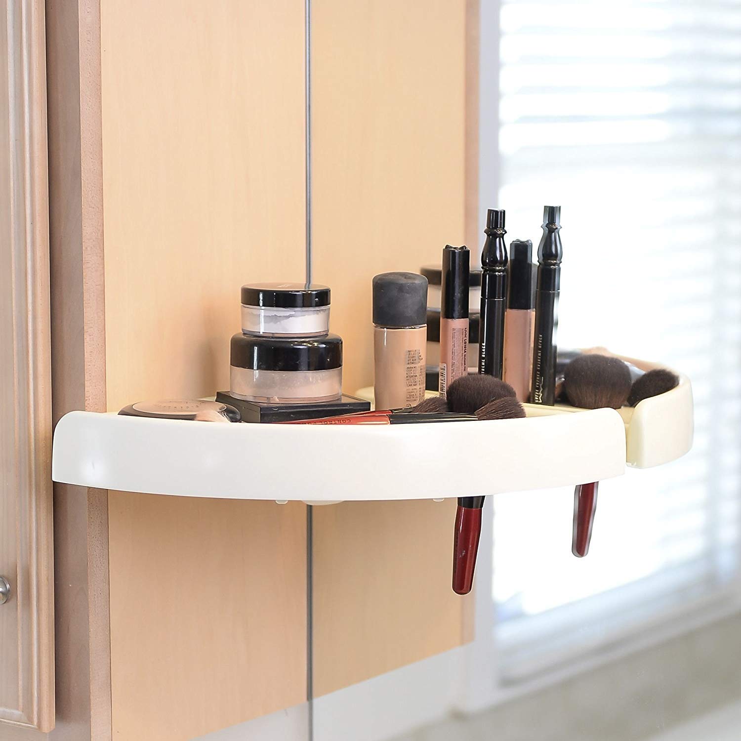 HEMJEX SnapUp Plastic Multi-Function Bathroom Rack 4