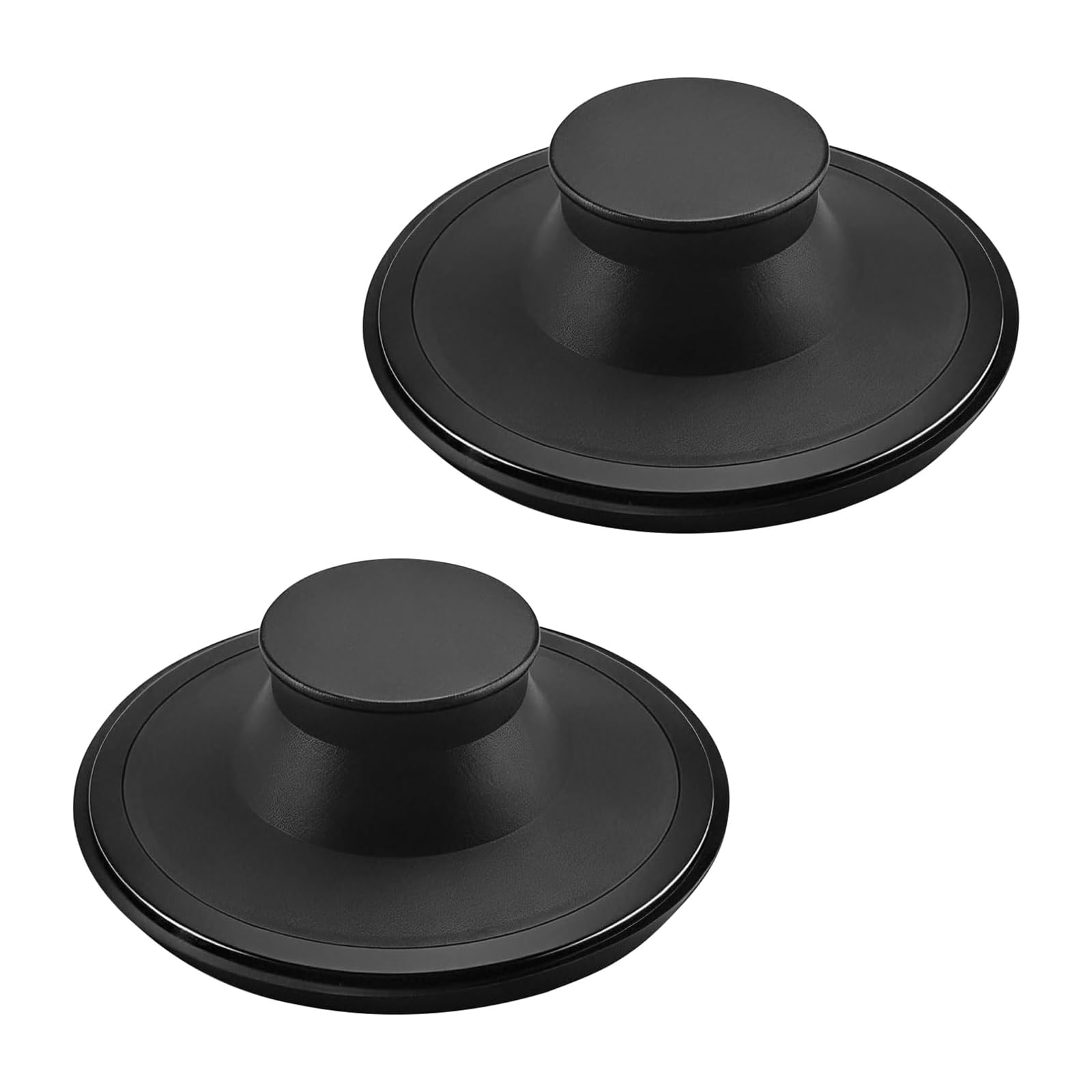 2Pcs Rubber Drain Stoppers with Seal Ergonomic Sink Drain Simple Installation for Leak Proof Water Storage Sink