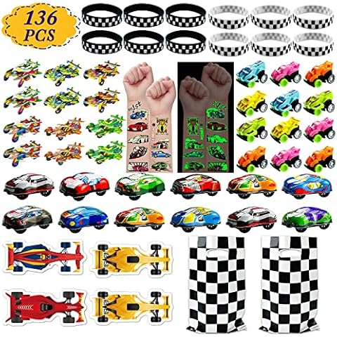 Leesgel Juego de obsequios para fiestas de coches, 130 piezas Cover