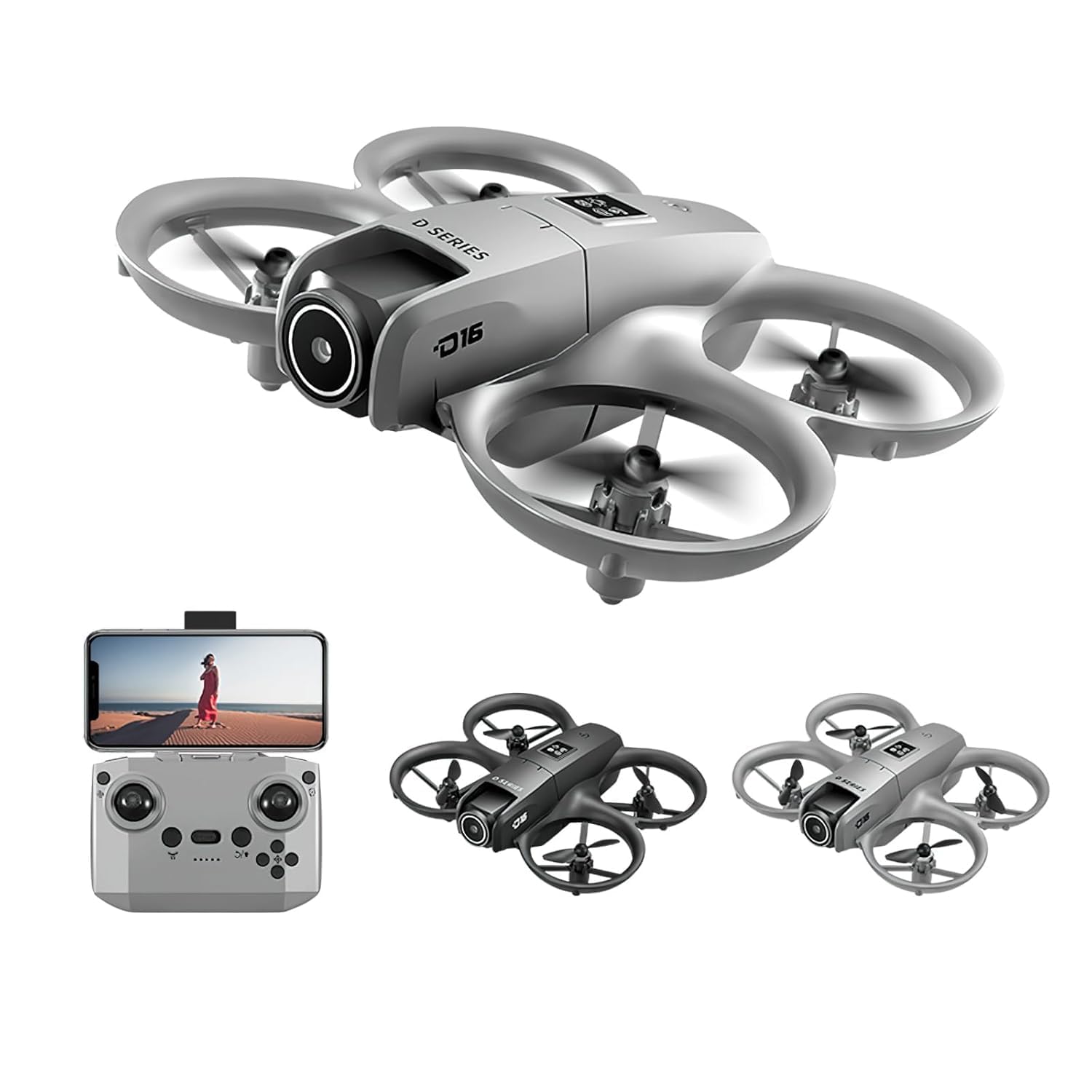 Pitinxa T3-MAX 4K Camera Foldable Drone - Image 1