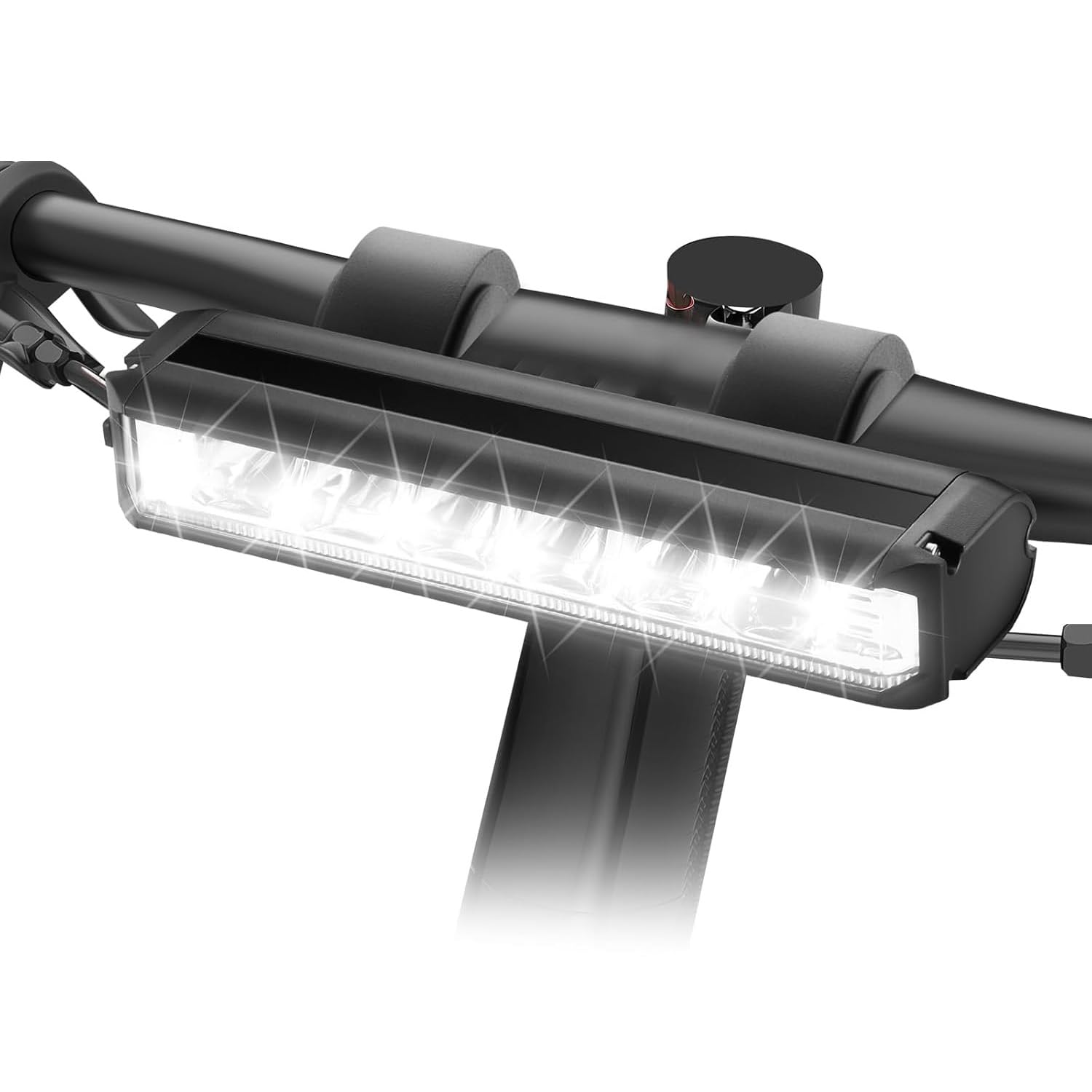 Fahrradlicht mit 4 Beleuchtungsmodi, IPX5 wasserdicht aufladbar Fahrradbeleuchtung für Erwachsene