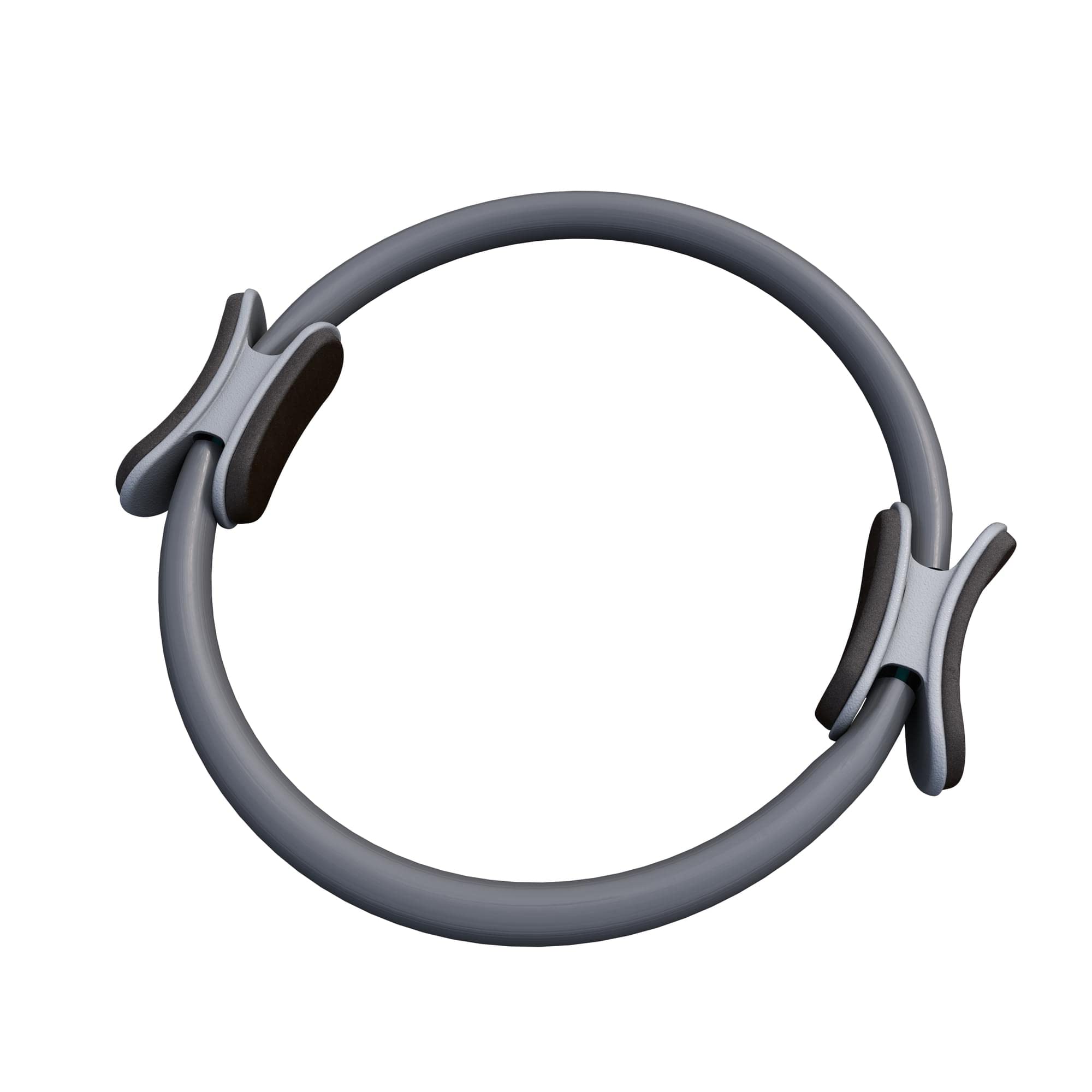GORILLA SPORTS® Anillo de pilates, 36 cm, doble agarre, antideslizante y superligero, póster de entrenamiento y bolsa, de goma, color a elegir