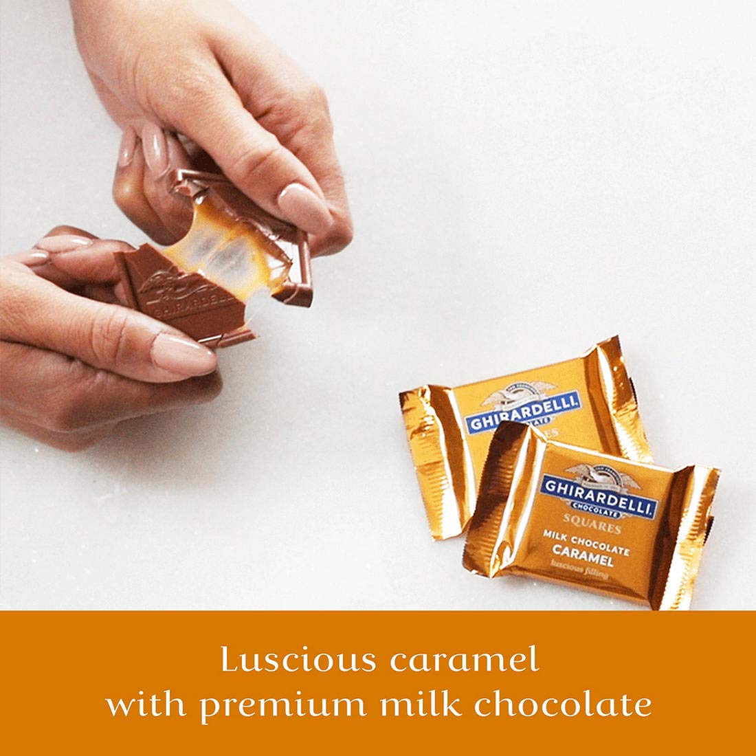 Buy GHIRARDELLI CHOCOLATE SQUARES CARAMEL TRIO Online at desertcart Kenya