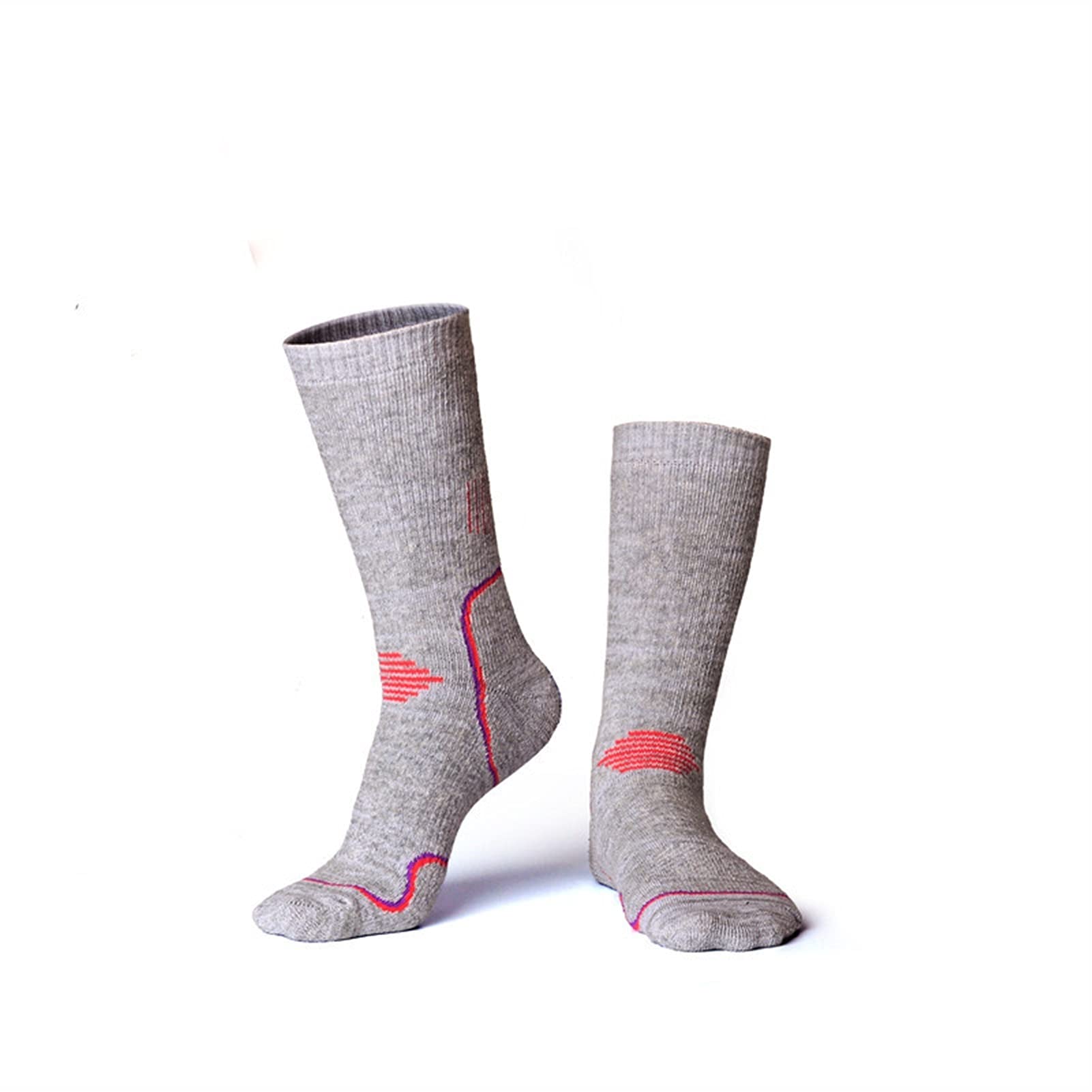 Winter Femmes Chaussettes de Ski de Coton Snowboard Épaisseur Randonnée Sports Chaussettes d'humidité Absorption High Elastique Chaussette Thermique élastique Chaussettes de Cyclisme