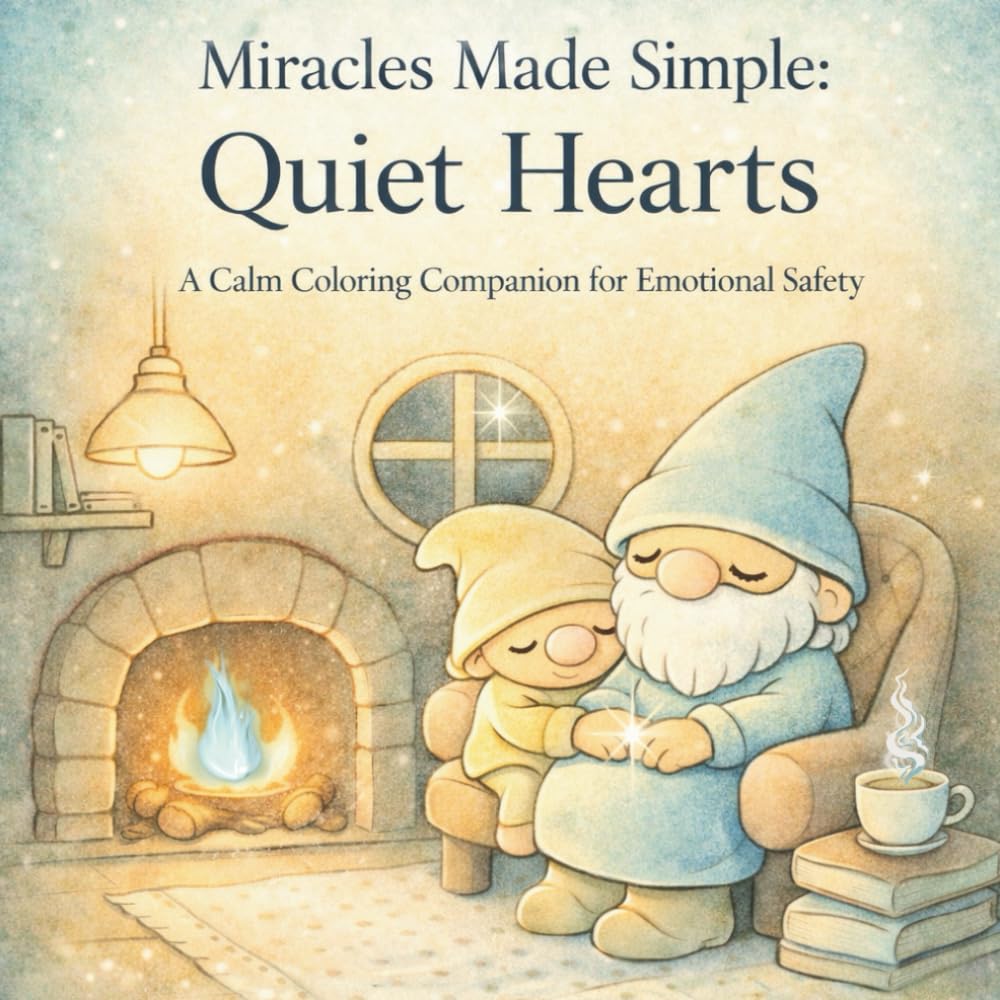 Miracles Made Simple: Quiet Heart: A Calm Coloring Companion for Emotional Safety and Stillness