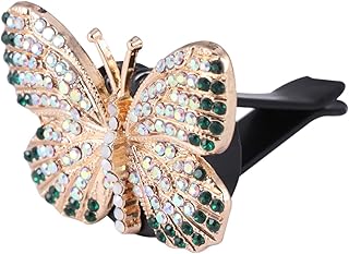 ERINGOGO Difusor De Refrescantes De Carro Para Óleos Essenciais Difusores Para Óleos Essenciais Difusor De Carro Decoração De Ventilação De Ar Clipe De Carro Bling Clipe De Ventilação De