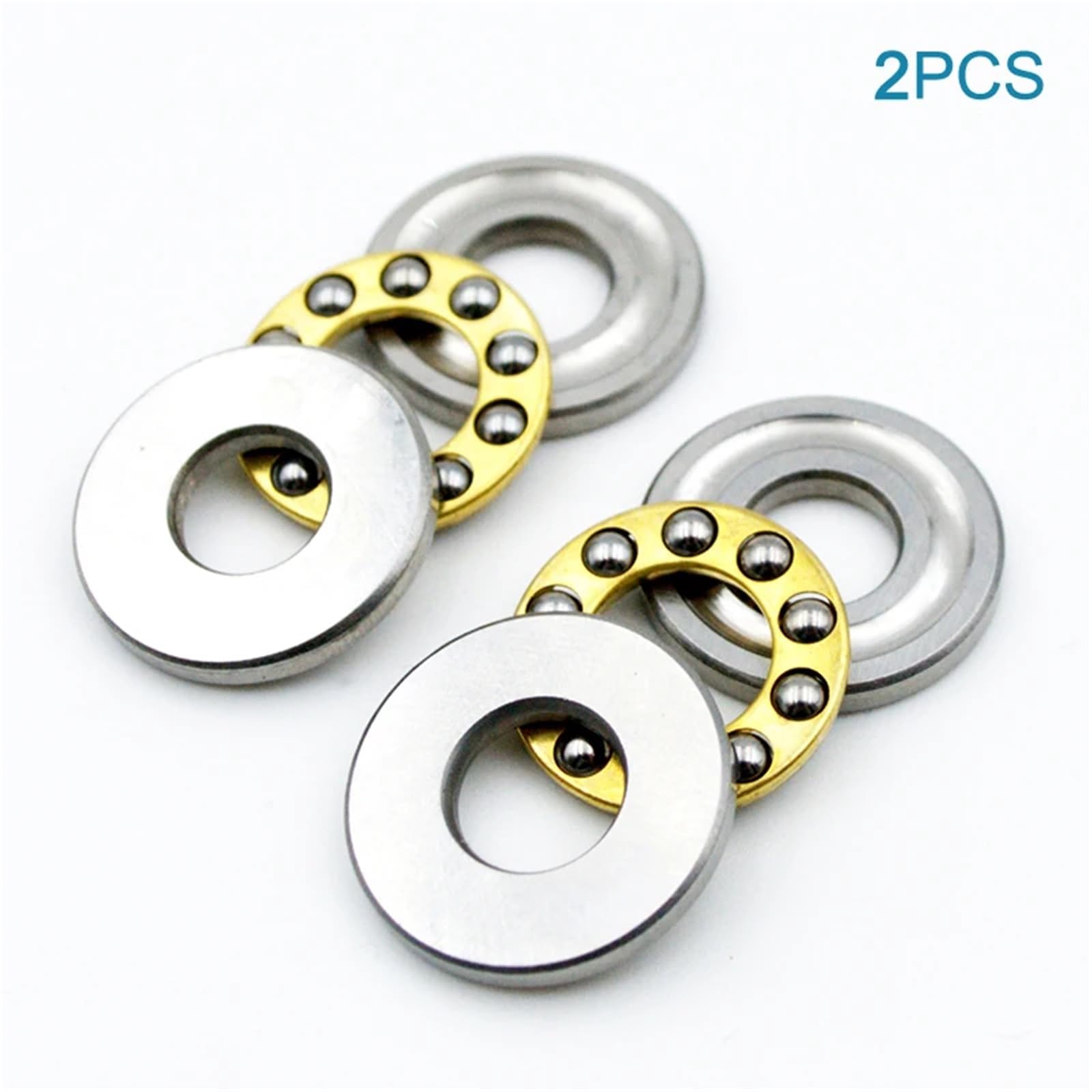 2 x łożysko kulkowe wzdłużne F3-8M, F5-10M, F6-12M, F8-22M, F8-14M, 16M, F10-18M i F12-21M.(F6-11M 6x11x4.5)