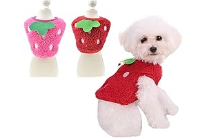 FLAdorepet XXS Dog Cat Clothes for Newborn Puppy