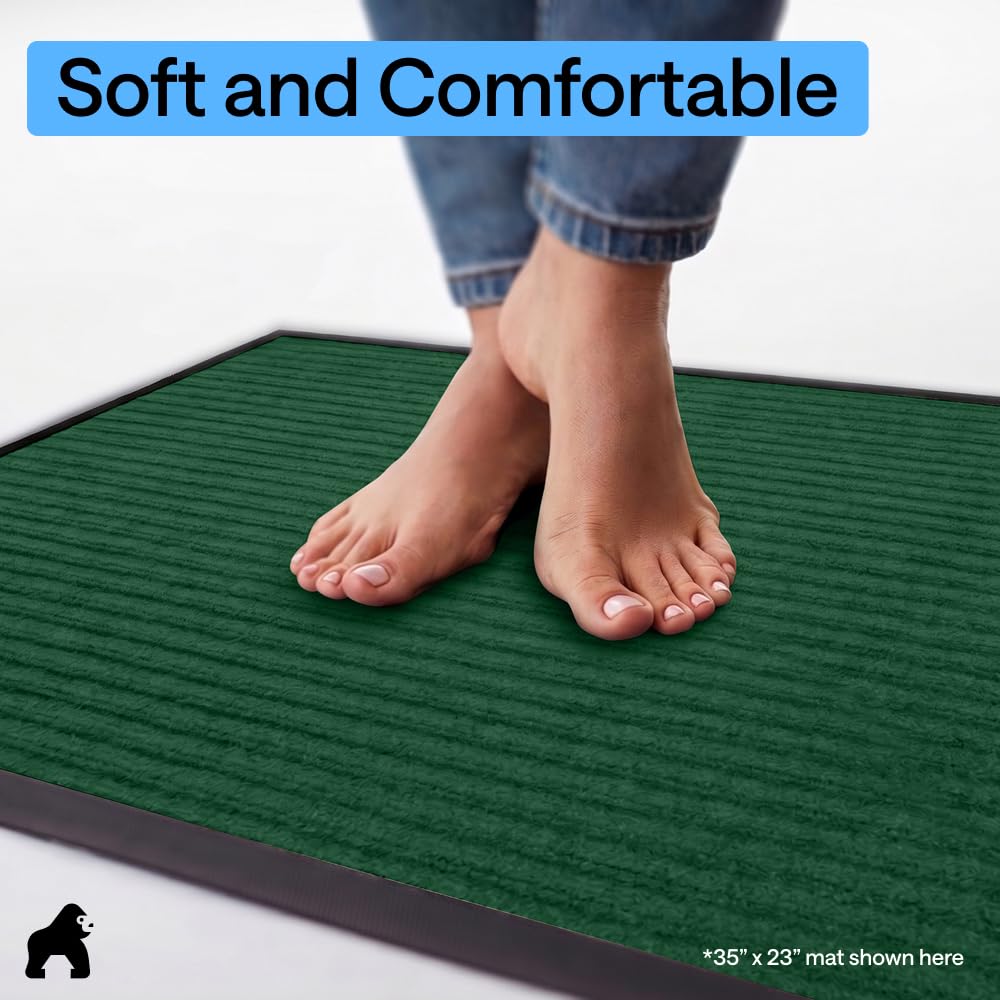 Gorilla Grip Traffic Guard Doormat - Heavy Duty -8