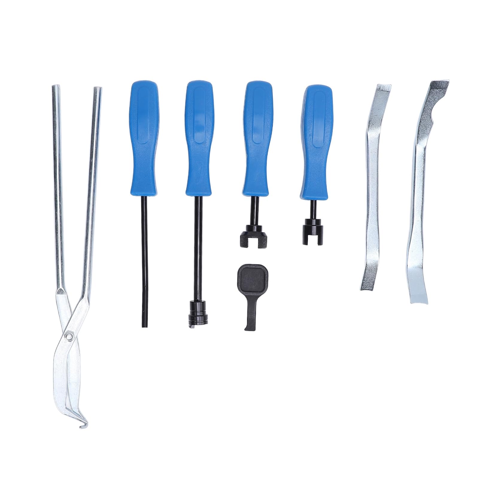 Set di Strumenti per Tamburi Freno 8 PC - Efficienza, installatore di Molla Freno Portatile e Strumenti di rimozione per Manutenzione del Freno - Kit di Strumenti Freno a Tamburi