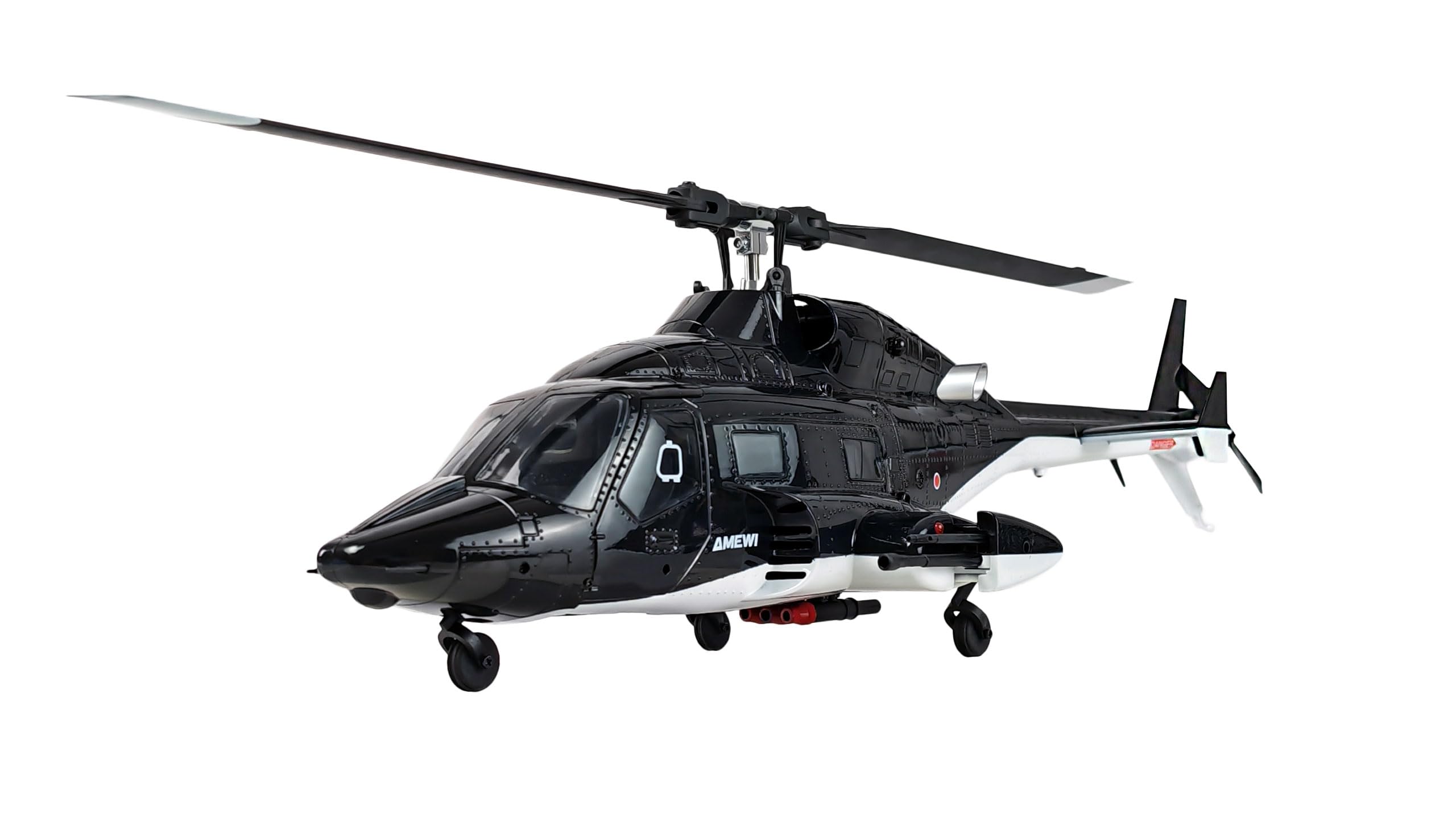 Amewi Bell 222 Airwolf Pro - Elicottero a 6 canali 3D/​6G RTF telecomandato RC