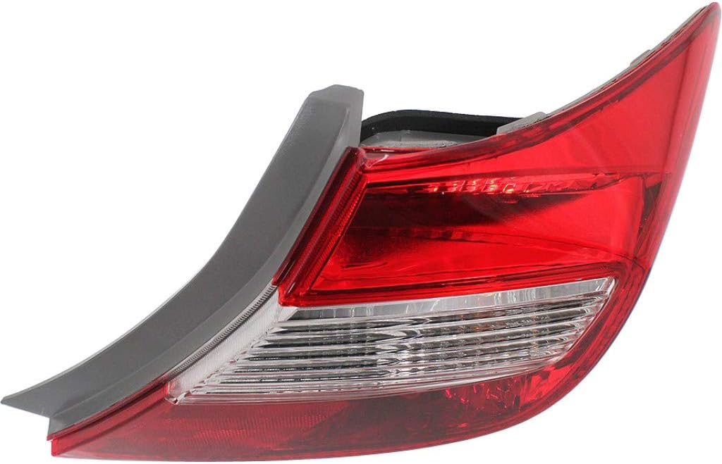 For Honda Civic Sedan Tail Light Assembly 2012 Passenger Side For HO2801180 | 33500-TR0-A01