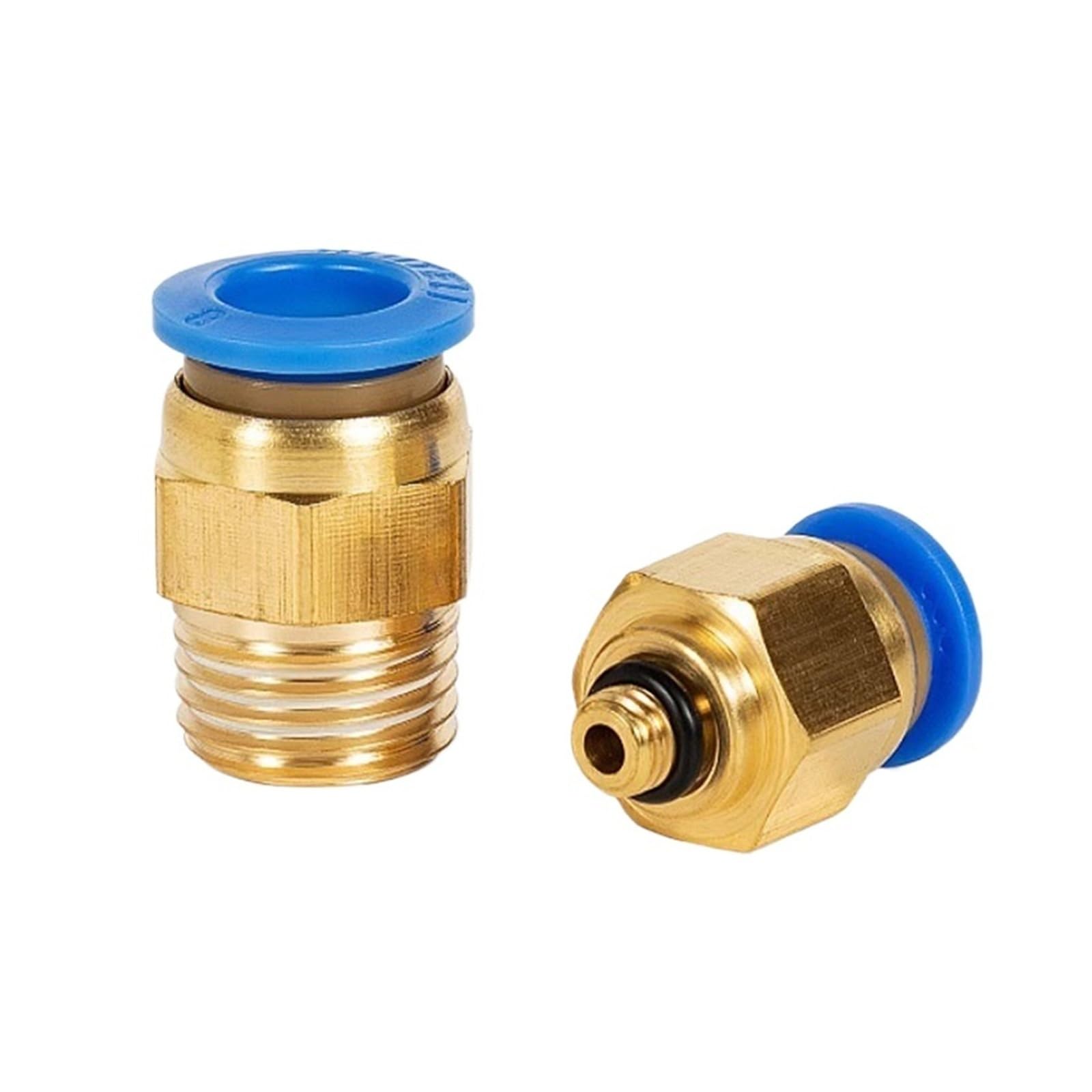 PC Air Pneumatic Raccordo Connettore rapido PC4-m5 4-M6 4mm 6mm 8mm 10mm 12mm Filettatura maschio 1/4 1/2 1/8 3/8 Tubo flessibile compresso Tubo(PC8-M12x1.75,50 PCS)