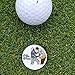 Balanced Co. Funny Golf Hat Clip with Enamel Magnetic Ball Marker (3-Pack)