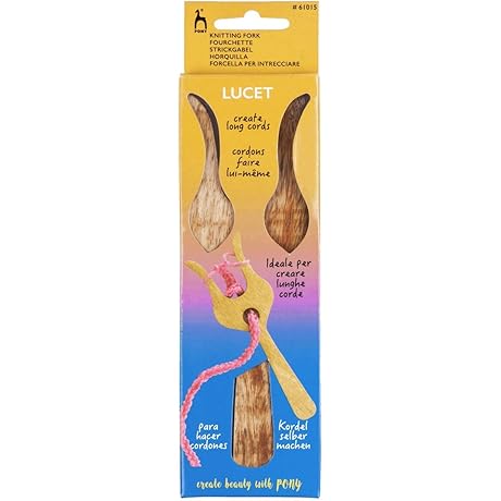 Lucet Knitting Fork by Pony: Unleash Your Inner Craftsperson