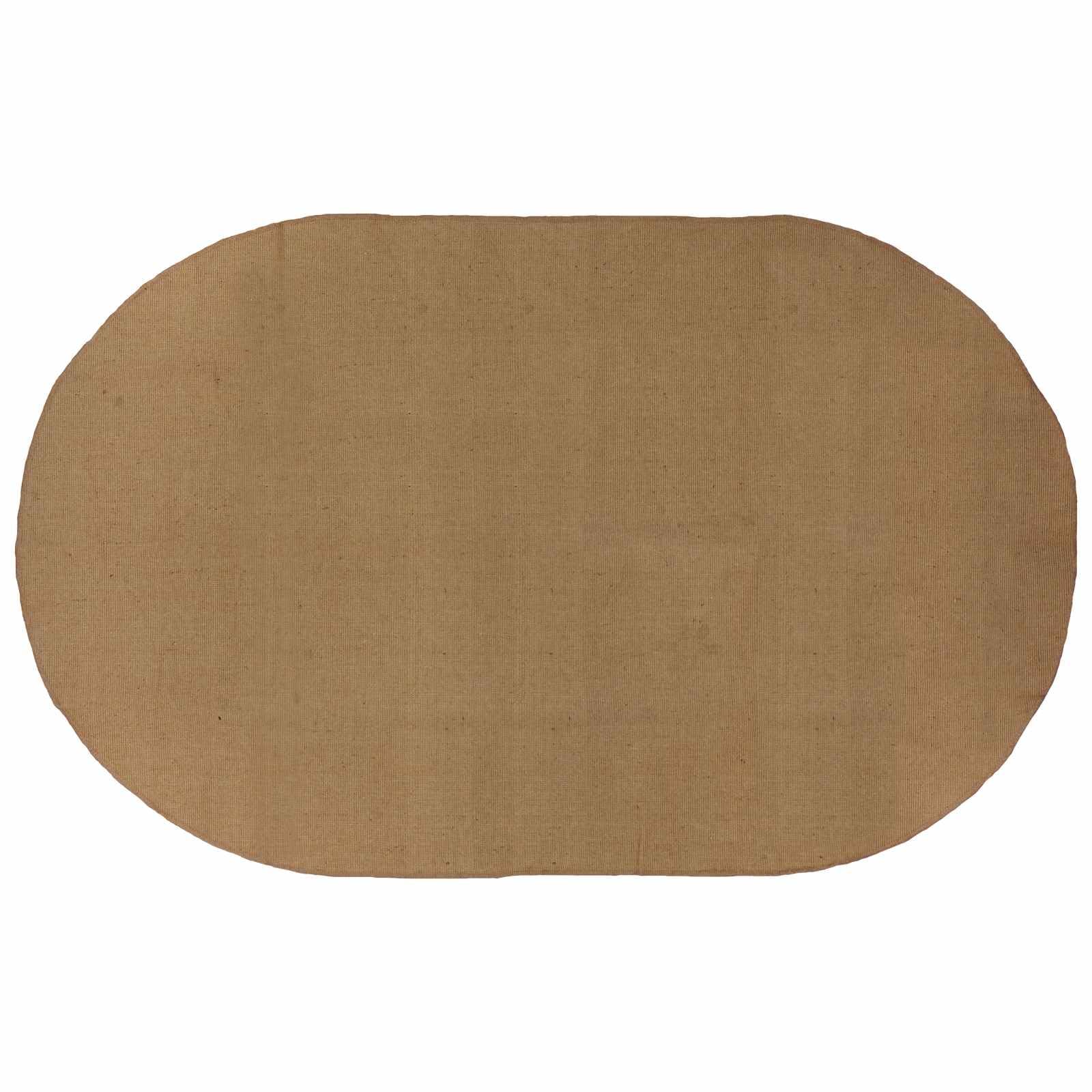 Naturalna juta dywan obszarowy 152 x 245 cm, ręcznie wykonany bieżnik do salonu, sypialni, korytarza, nadaje się do prania, tekstura do desek podłogowych i nowoczesnego wystroju boho