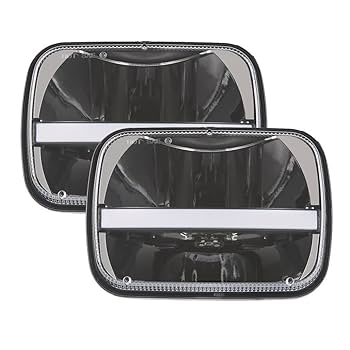 フォグライト 左右セット PIAA チェロキー XJ 当時物 ジープ Amazon | 角型2灯クリアへドライト H4バルブ・ポジション付き