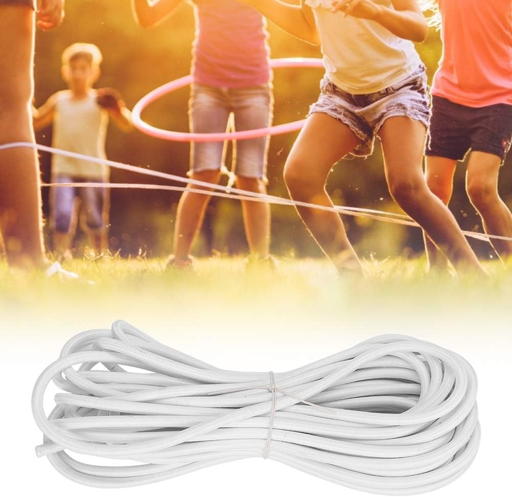 32.8ft Heavy Stretch Round Elastic Cord,Stretchy String, Soft Knit Elastic Band, Polypropylene Fiber Round Elastic Rope Cord Sewing Accessories for Pants Waist Belt, Cuff Belts, Elastic for Pants