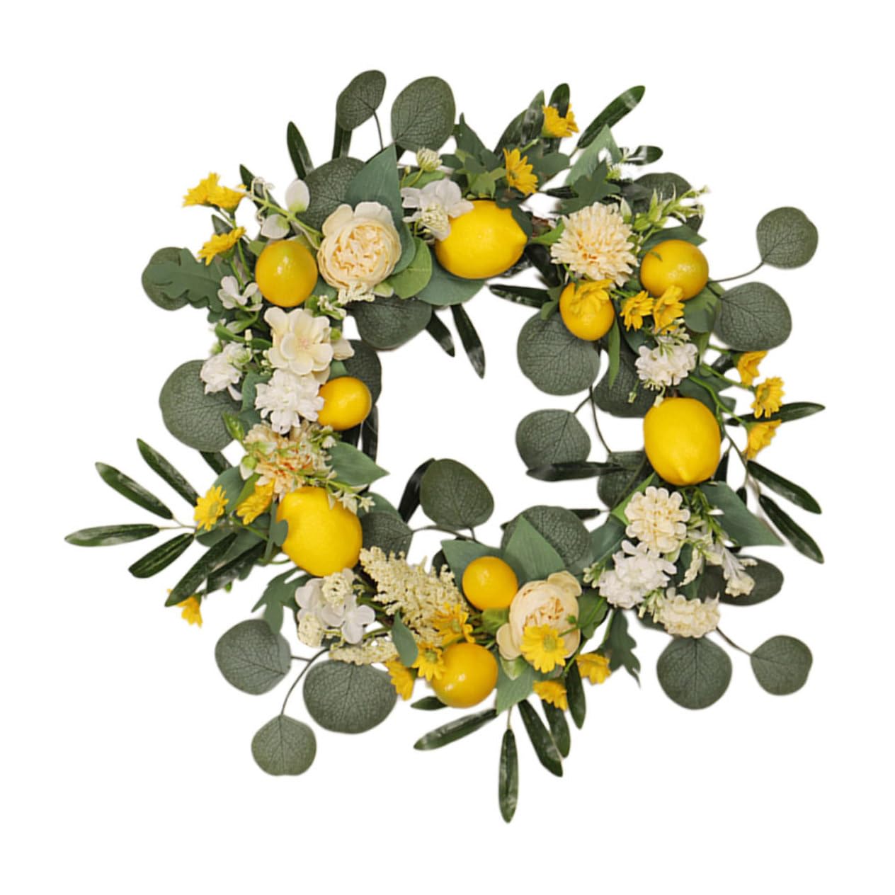 VICASKY Ghirlanda Artificiale con Fiori e Foglie per Dingresso Decorazione Casa e Matrimonio