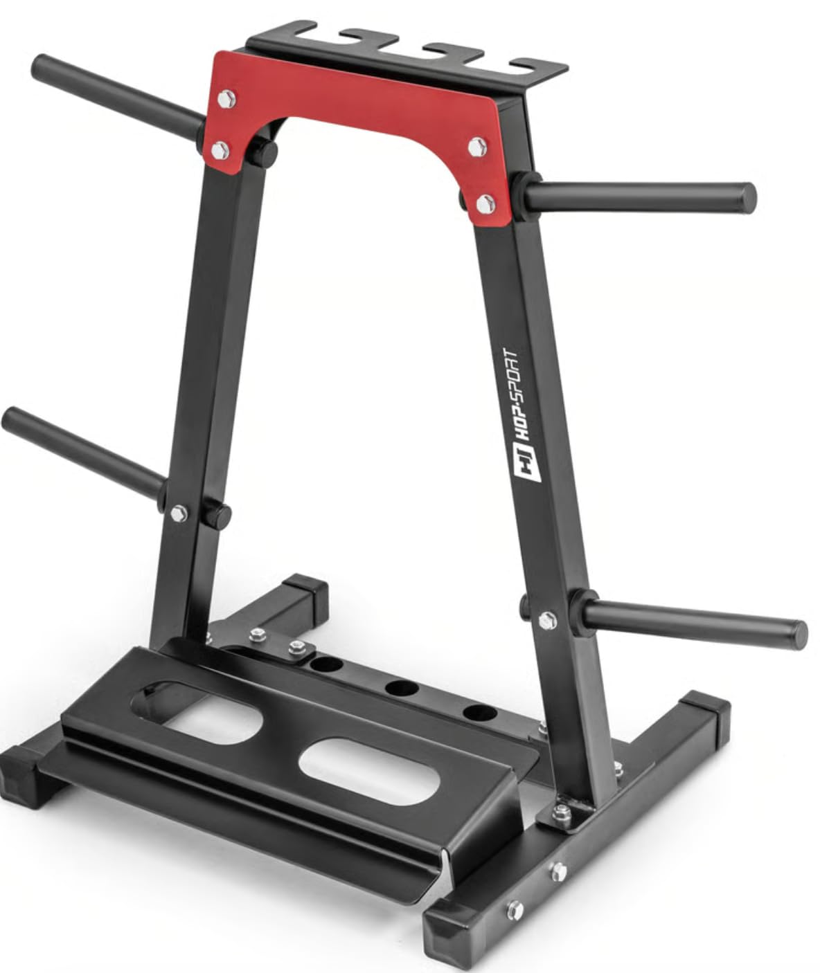Hop-Sport HS-1008A Rack Stand for Barbells Dumbbells and Weights -Practical Barbell Storage- Multifunctional Weights Holder-Home Gym Accessories