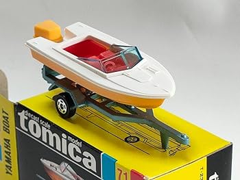 Amazon | 黒箱トミカ 71 ボートトレーラー 美品 日本製 デッドストック Amazon | 黒箱トミカ 71 ボートトレーラー 美品 日本製 デッドストック