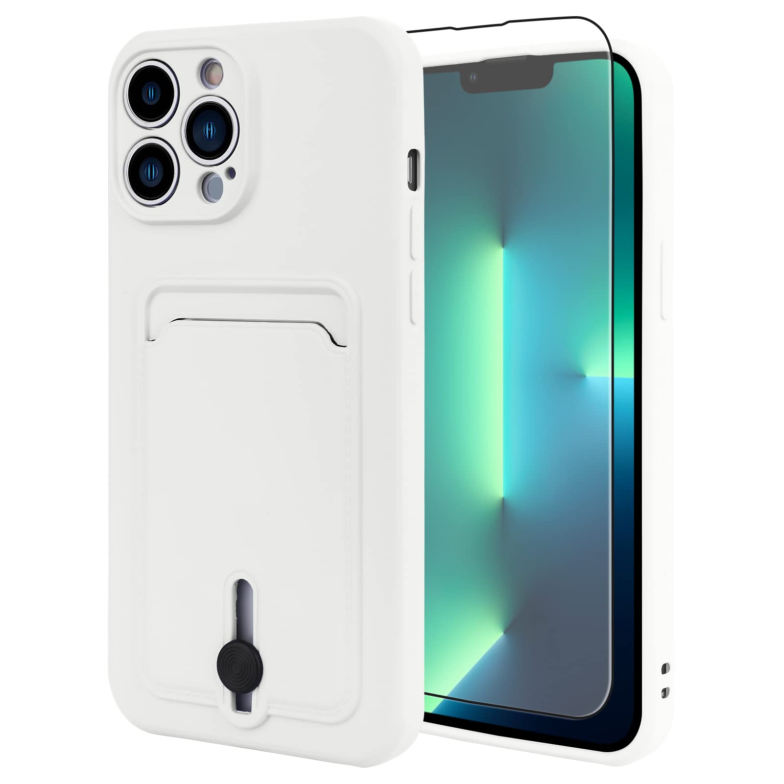 iPhone 13 Pro 256GB、シリコンケース、ウォレット