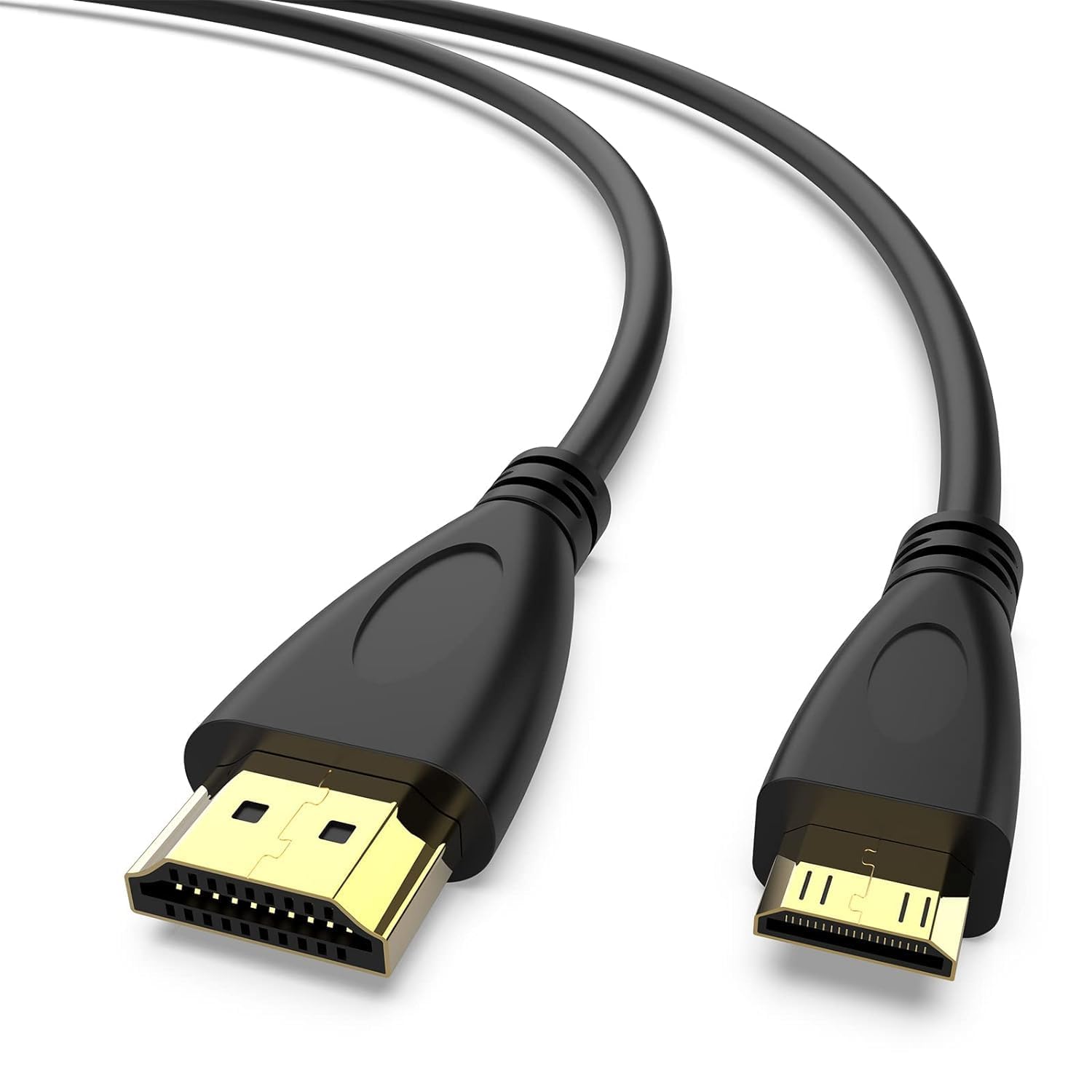 Mini HDMI To HDMI Cable | (1.5Meter/5FT) HDMI High Speed 4K Cable, (NOT MICRO USB/MICRO HDMI) | Male To Male | Compatible For Monitor, Tablet, Laptop, Television, Projector, HDTV, DSLR-image-34