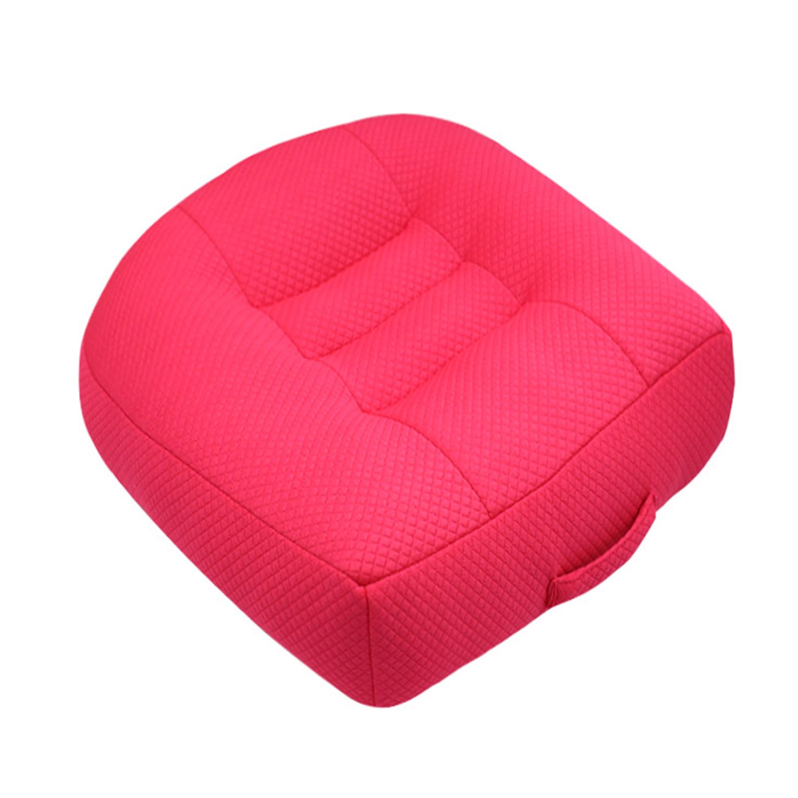 Car Booster Seat Cushion Driver Posture Cushion for Fiat 500 / 500E / 500L / 500X / 500 Abarth/Croma/Doblo/Fiorino, Memory Foam Car Seat Cushions,- Pink