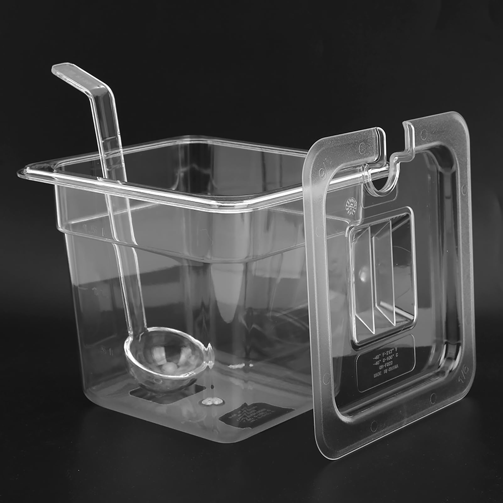 Transparente Gewürzbox, Pfeffer, Salz, Gewürzdose, Aufbewahrungsbehälter für die Küche zu Hause