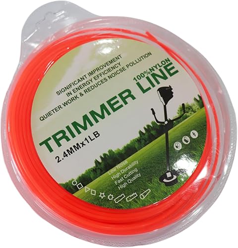 Arpisziv Línea de recortadora de 0.095 pulgadas, 265 pulgadas de longitud del pie para recortadora E-GO Power+ ST1500, ST1500-S, ST1500F, ST1500SF