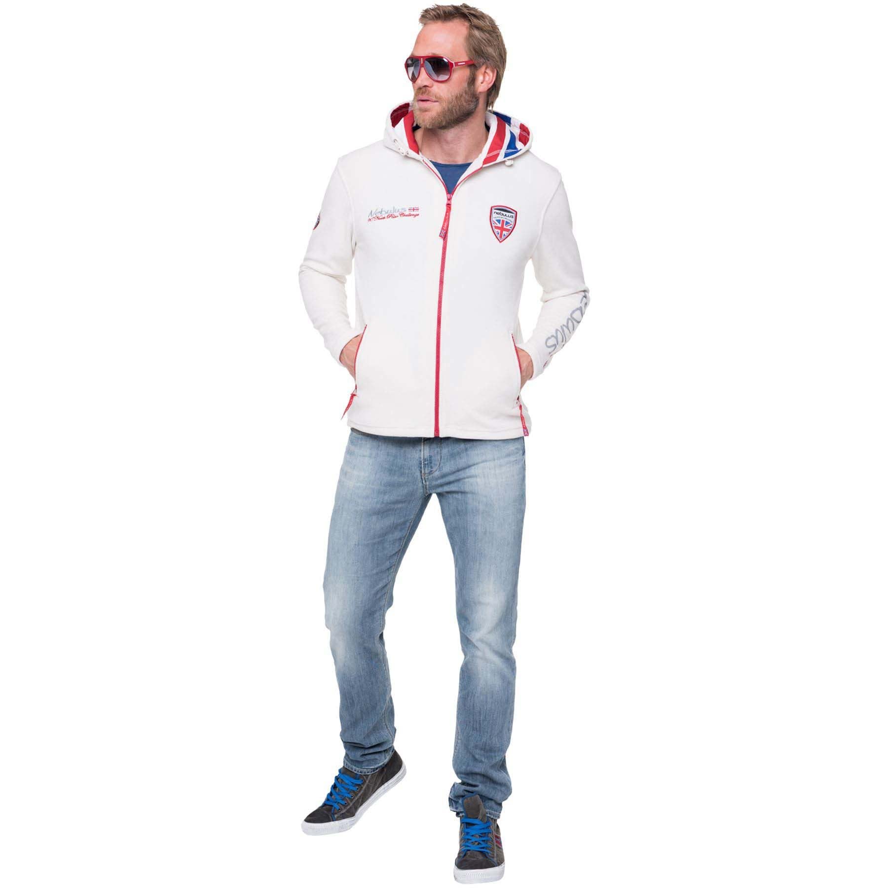 Nebulus Fleecejacke Kinghood, Hoody, Jacke, Kapuze, Mega (T035)