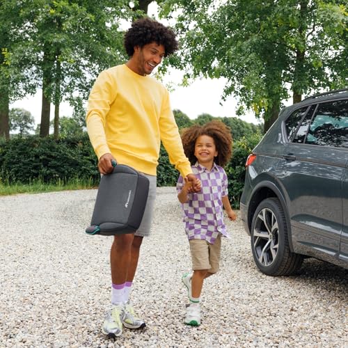 Bebeconfort Manga i-Safe, Kindersitzerhöhung, 6–12 Jahre, 128–150 cm, Folgekindersitz, Kompakt & Leicht (