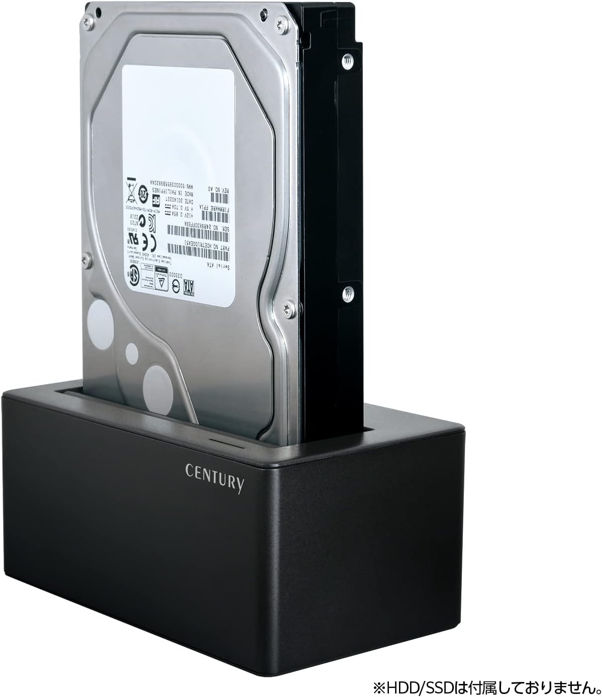Century CROSU32S_FP Naked Standing Stand, Compact, USB 3.2 Gen2