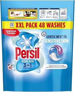 Non Bio 3 in 1 Washing Capsules 48 washes