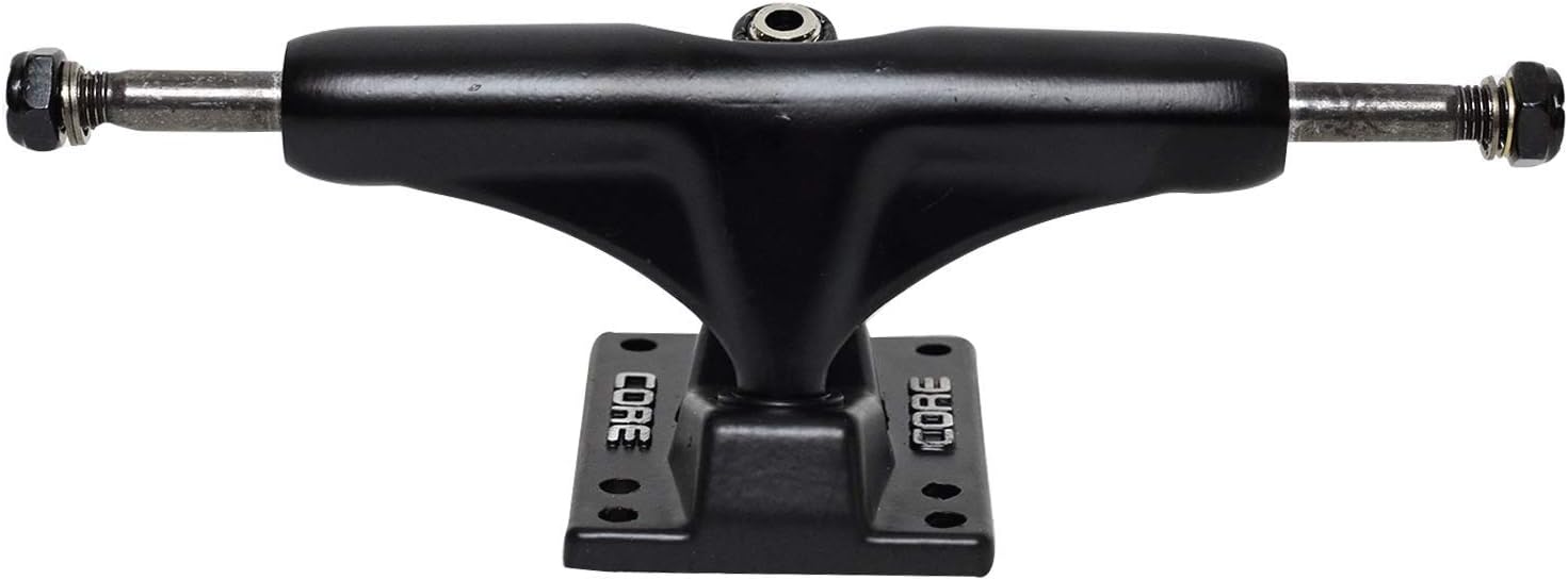 Core Skateboard Trucks - Hollow Kingpins, Premium Bushings - Choose Color/Size