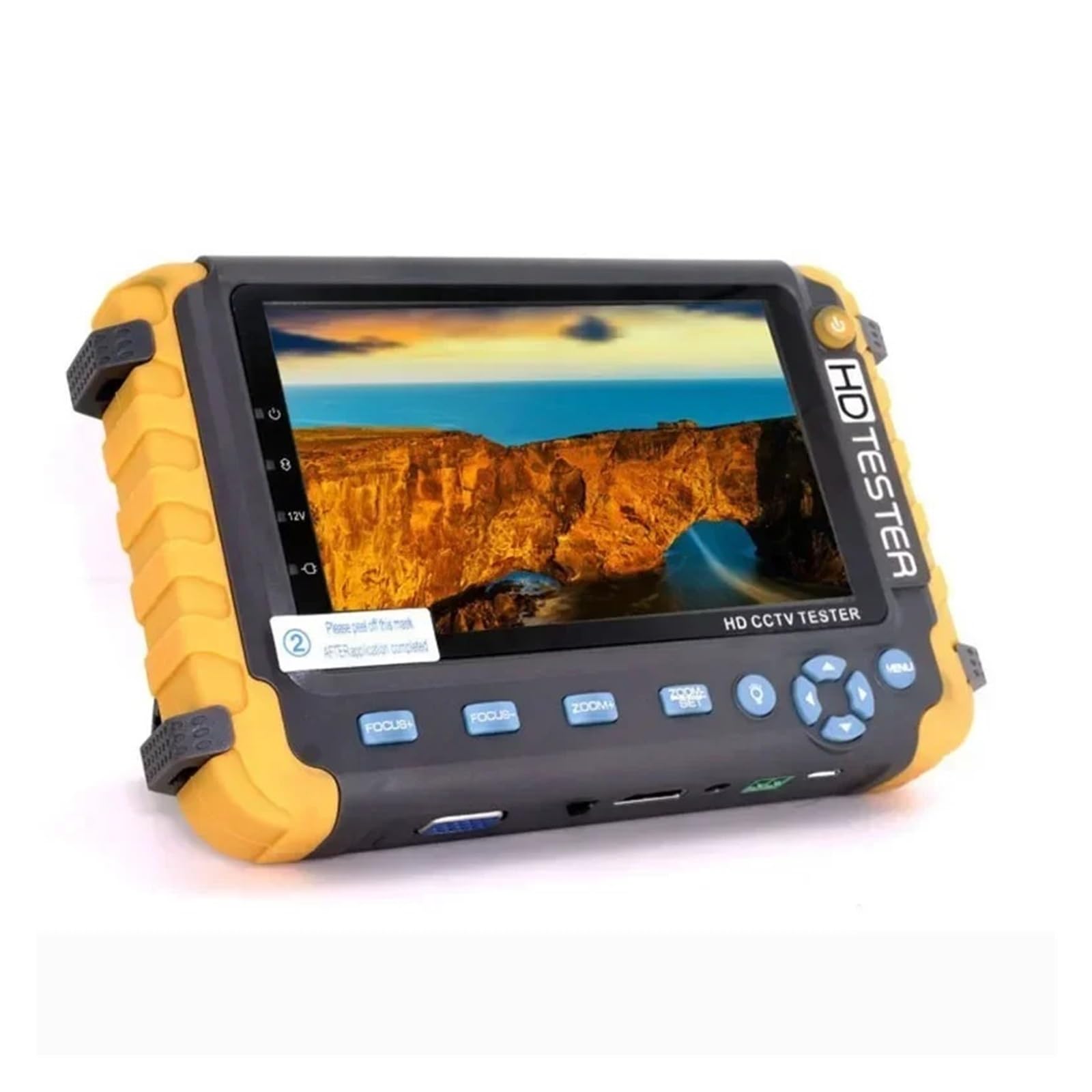 Tester CCTV, Tester For Telecamere Di Sicurezza IV8W Da 5 Pollici Portatile CVBS 8MP AHD/CVI/TVI Supporto 4 In 1 Ingresso PTZ VGA | IV8W with HDMI VGA