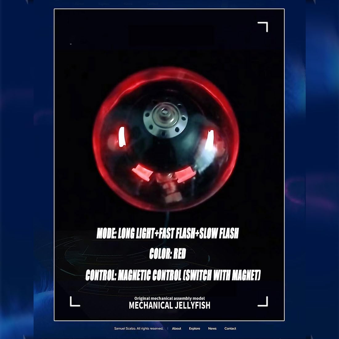 Amazon | MakerTopia 3Dメタルパズル クラゲモデル メカニカルクラゲ