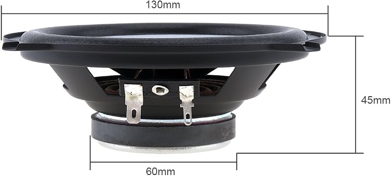 2pcs 5 Inch 60W 2 Way Coaxial Car Speakers Automobile HiFi Full Range Frequency Sensitivity Power Loudspeaker